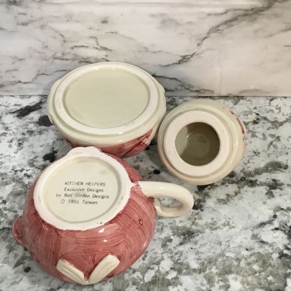 Teapot Sugar & Creamer Ron Gordon Exclusive Design - Picture 7 of 13